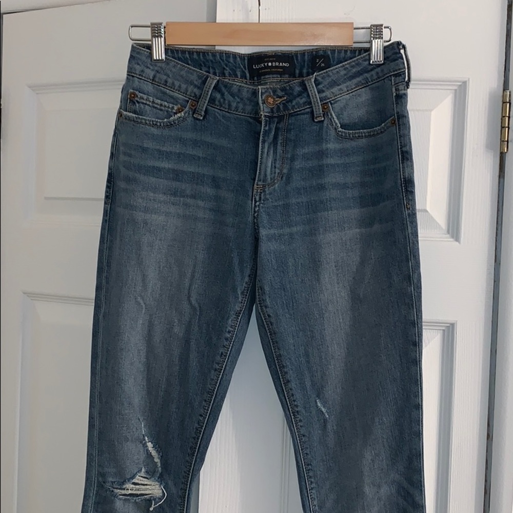 LUCKY Brand Vintage Ripped Jeans